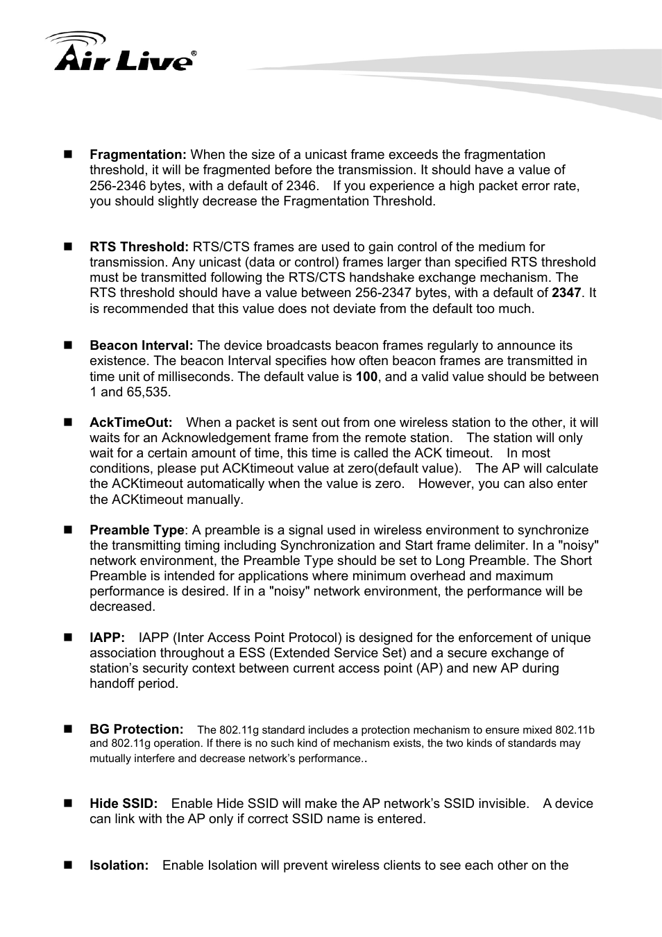 AirLive G.DUO User Manual | Page 55 / 137