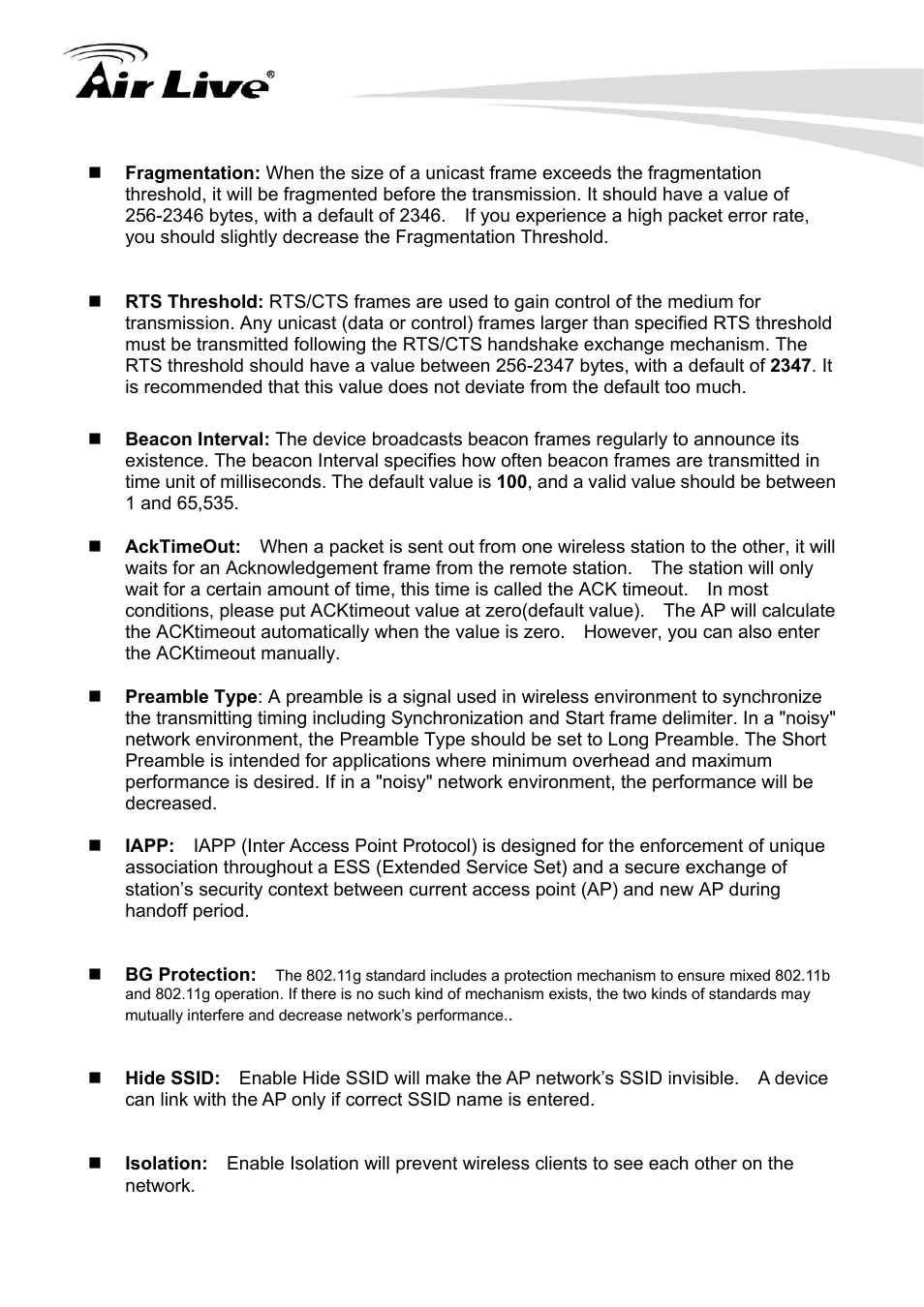 AirLive G.DUO User Manual | Page 76 / 137