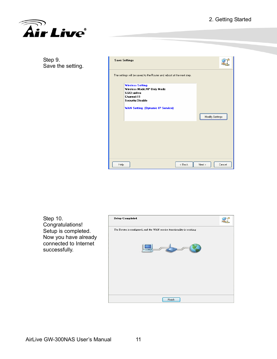 AirLive GW-300NAS User Manual | Page 15 / 75