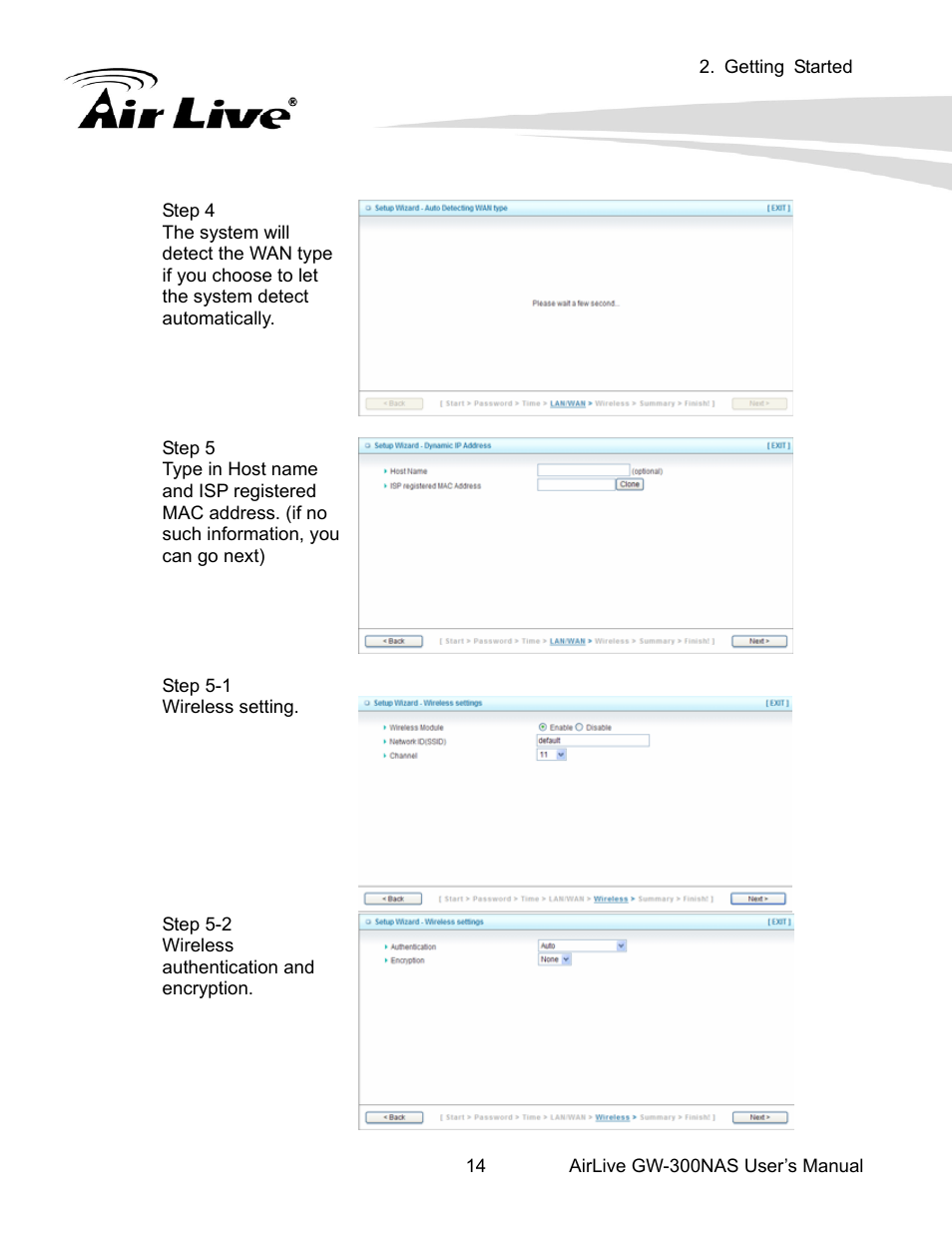 AirLive GW-300NAS User Manual | Page 18 / 75