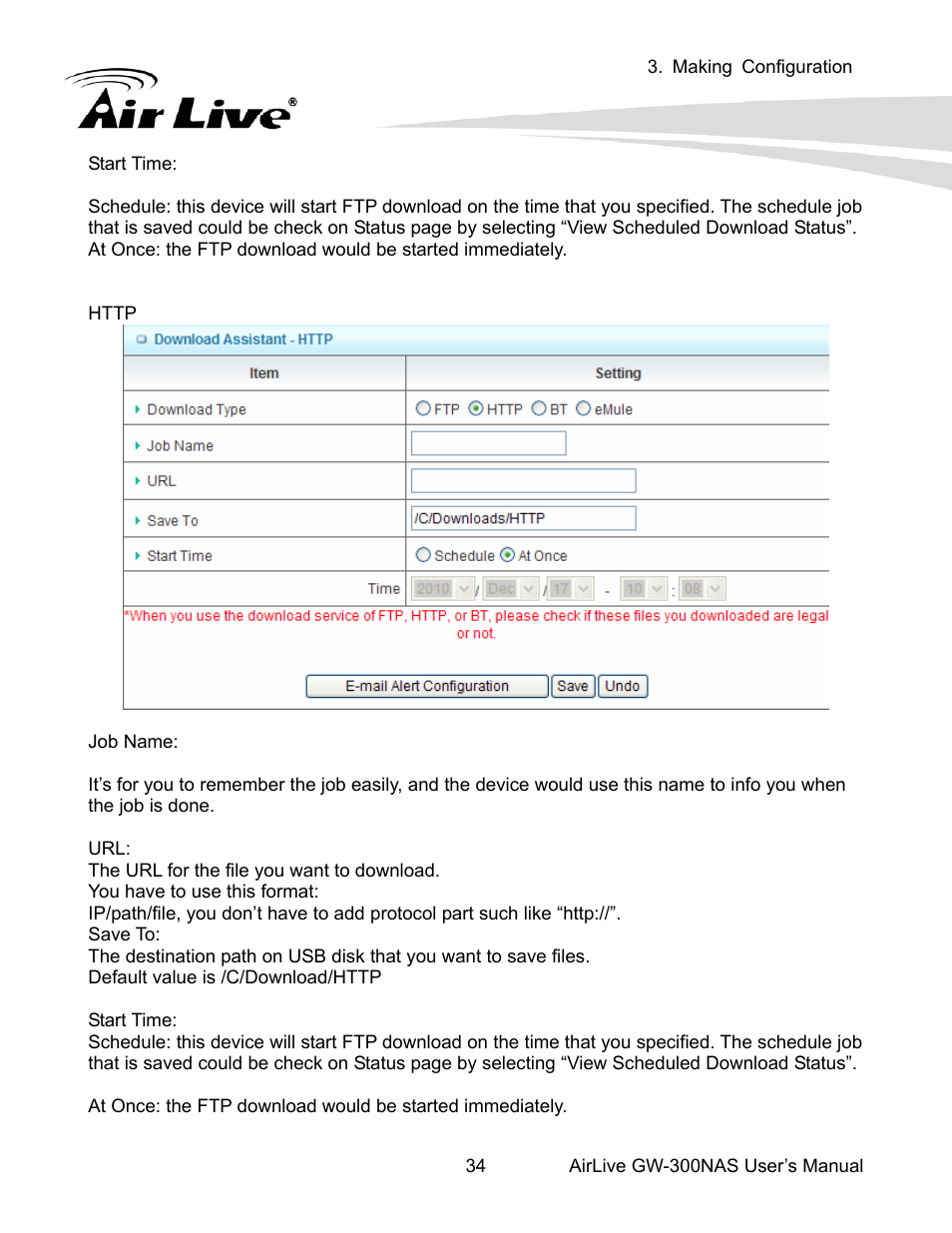 AirLive GW-300NAS User Manual | Page 38 / 75