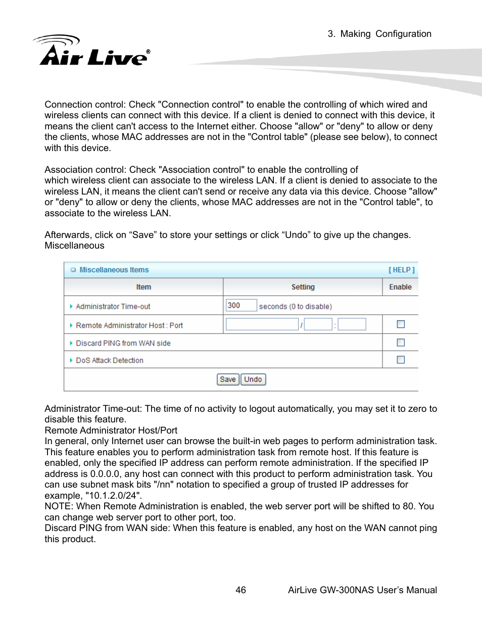 AirLive GW-300NAS User Manual | Page 50 / 75