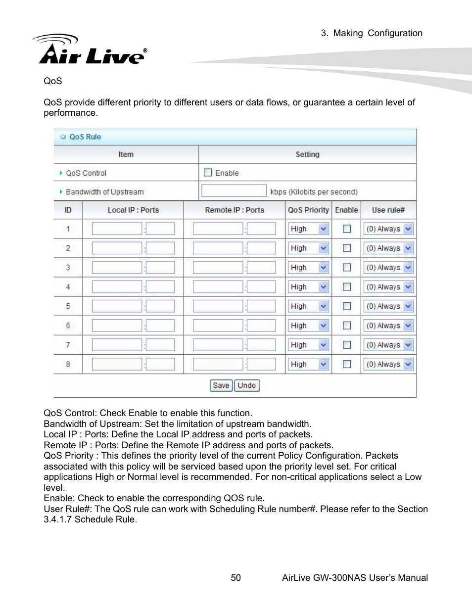 AirLive GW-300NAS User Manual | Page 54 / 75