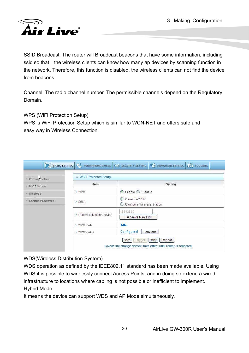 AirLive GW-300R User Manual | Page 34 / 94