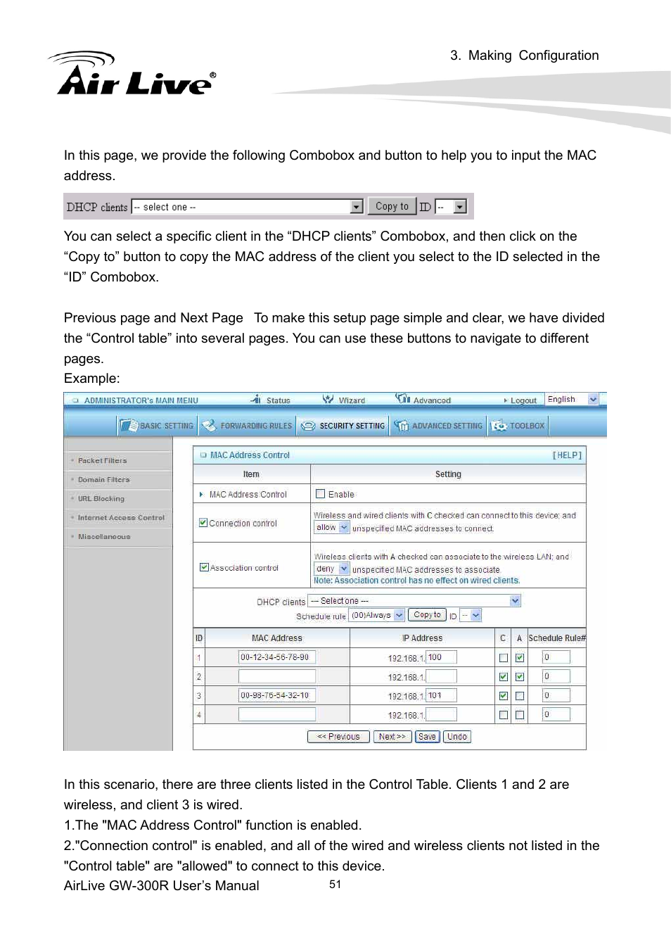 AirLive GW-300R User Manual | Page 55 / 94