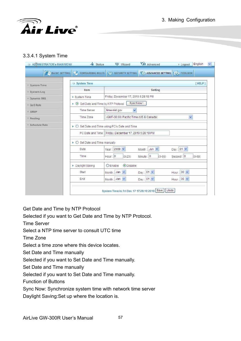 AirLive GW-300R User Manual | Page 61 / 94