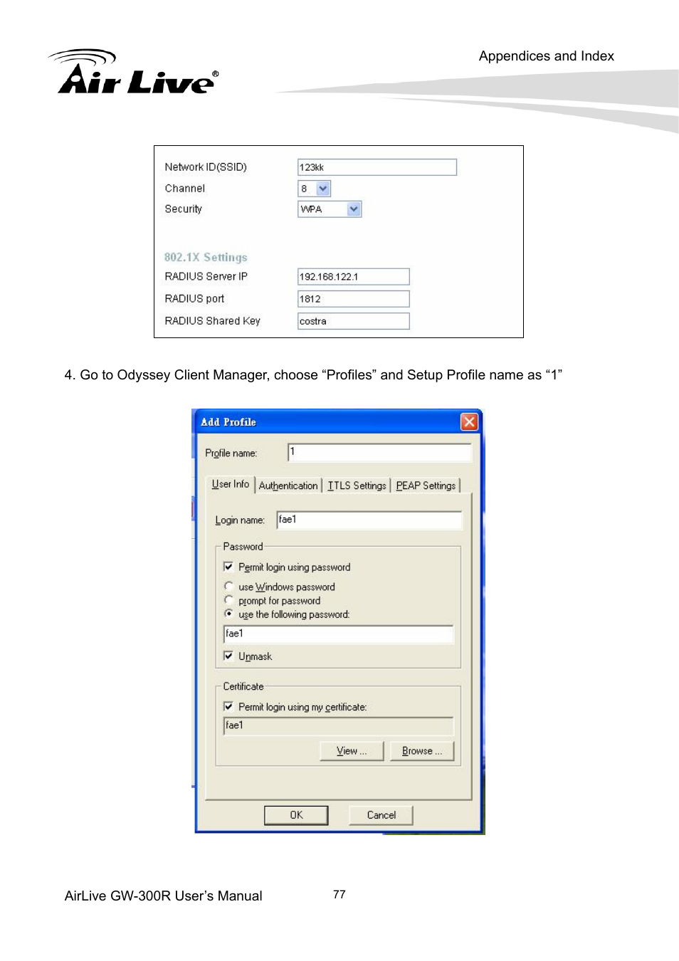 AirLive GW-300R User Manual | Page 81 / 94