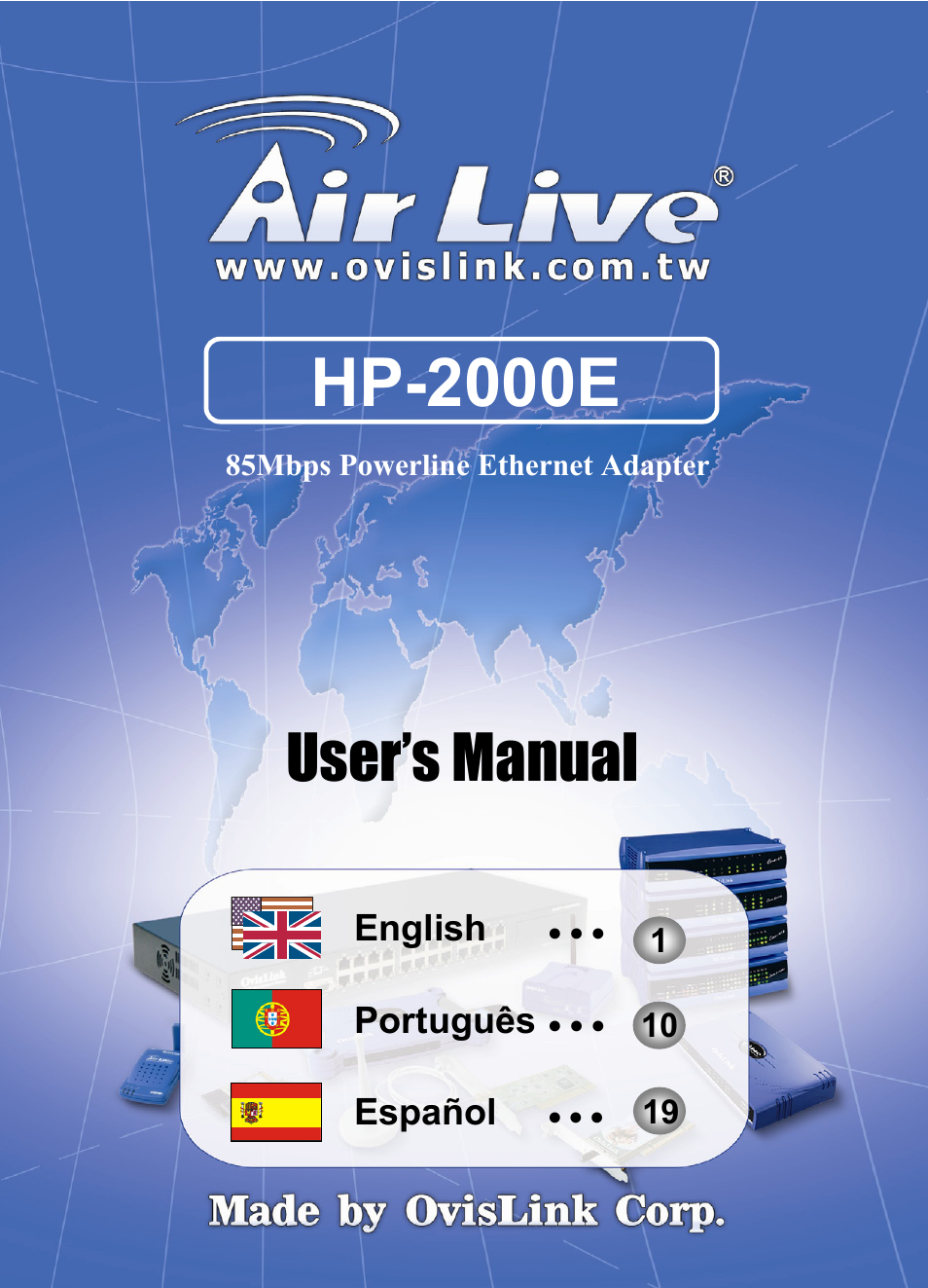 AirLive HP-2000E User Manual | 29 pages