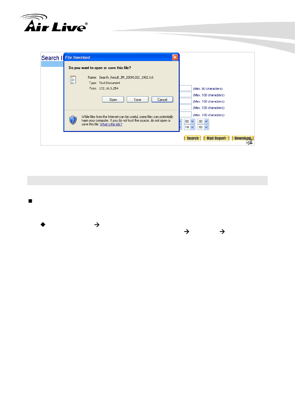 4 web smtp | AirLive IAR-5000 v2 User Manual | Page 125 / 202