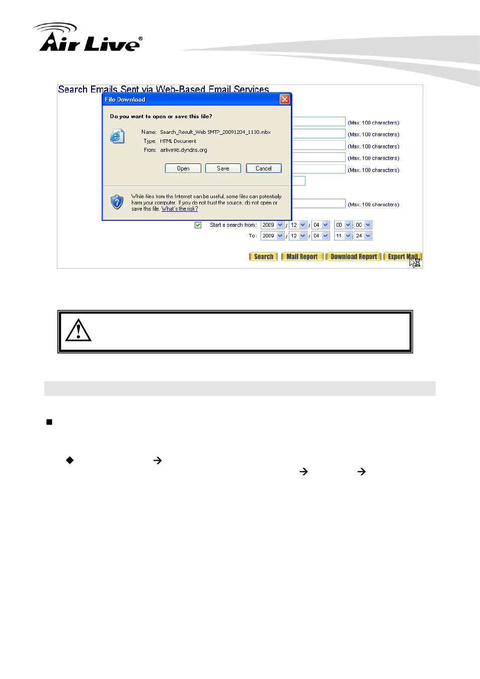 5 web pop3 | AirLive IAR-5000 v2 User Manual | Page 128 / 202