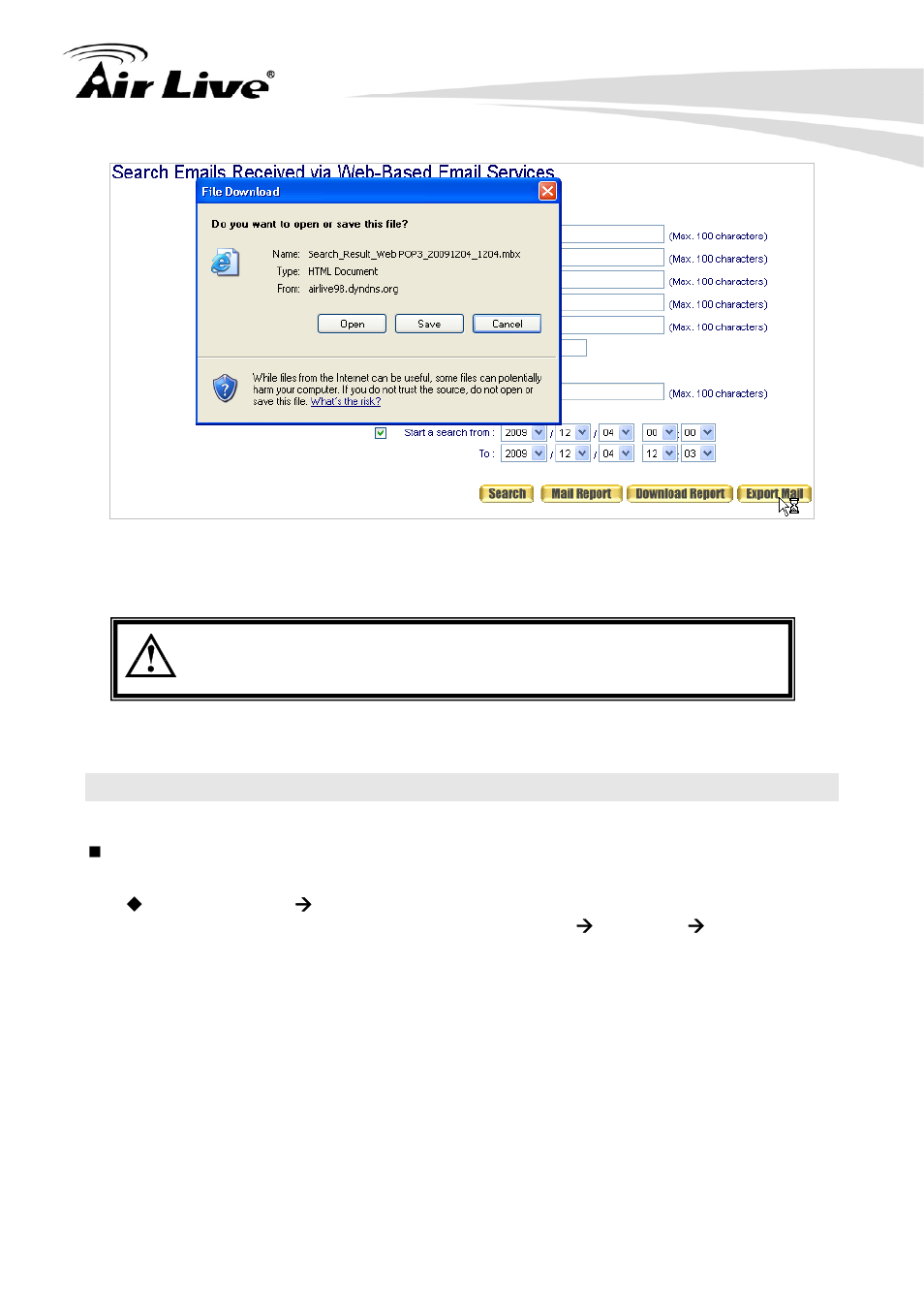 6 ftp | AirLive IAR-5000 v2 User Manual | Page 131 / 202