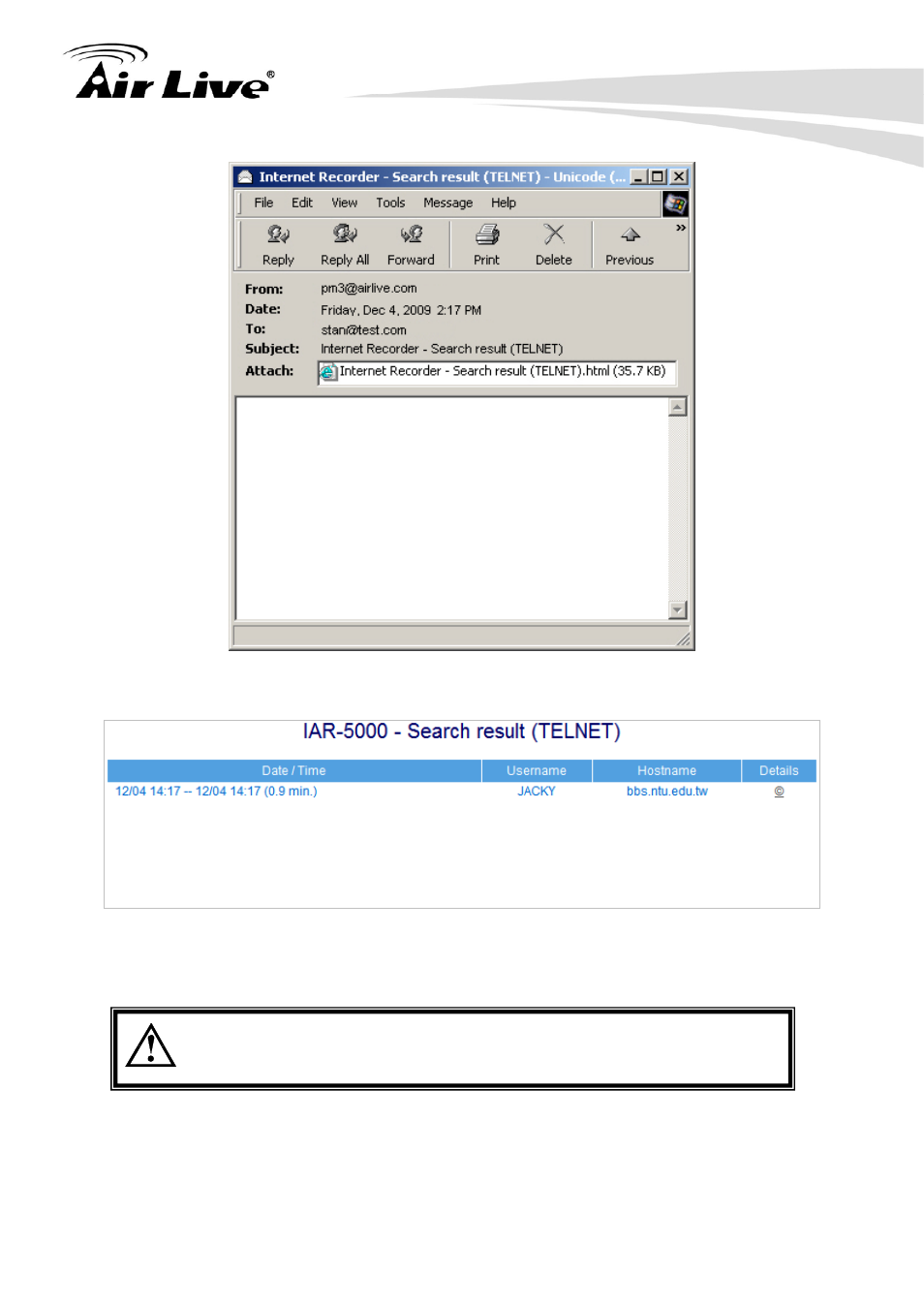 AirLive IAR-5000 v2 User Manual | Page 135 / 202