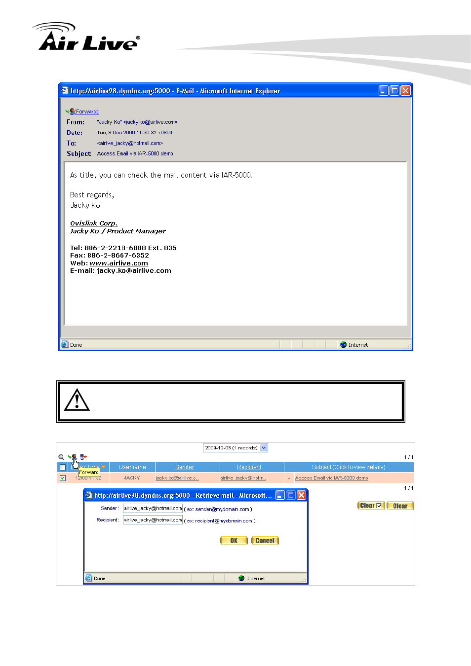 AirLive IAR-5000 v2 User Manual | Page 141 / 202