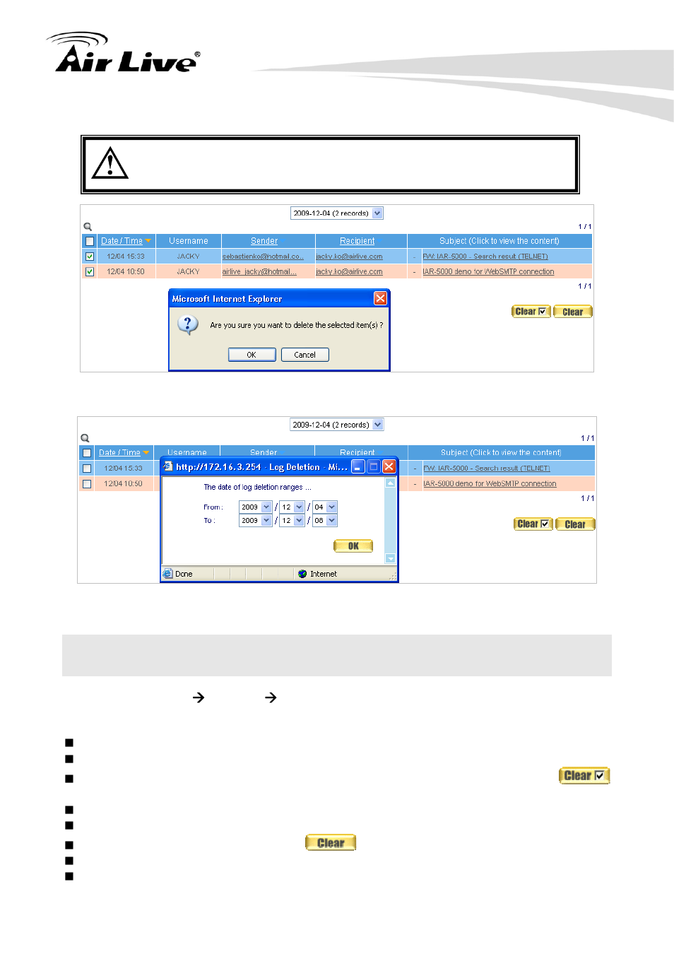 AirLive IAR-5000 v2 User Manual | Page 152 / 202