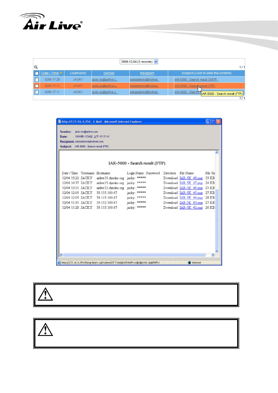 AirLive IAR-5000 v2 User Manual | Page 153 / 202