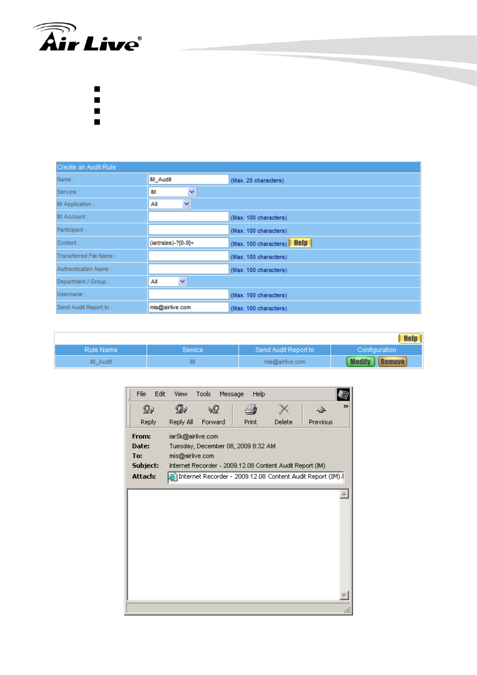 AirLive IAR-5000 v2 User Manual | Page 165 / 202