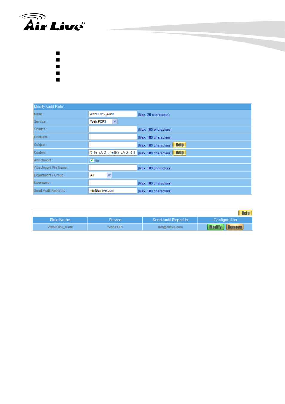 AirLive IAR-5000 v2 User Manual | Page 168 / 202