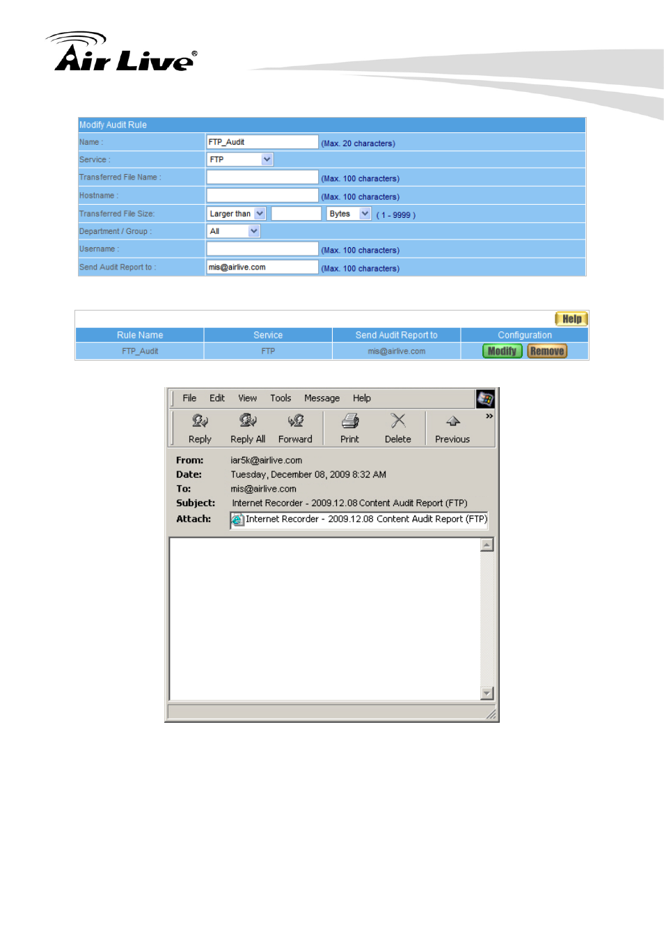 AirLive IAR-5000 v2 User Manual | Page 170 / 202