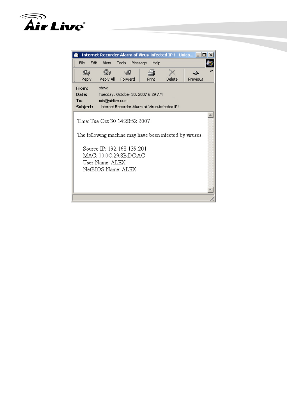 AirLive IAR-5000 v2 User Manual | Page 178 / 202