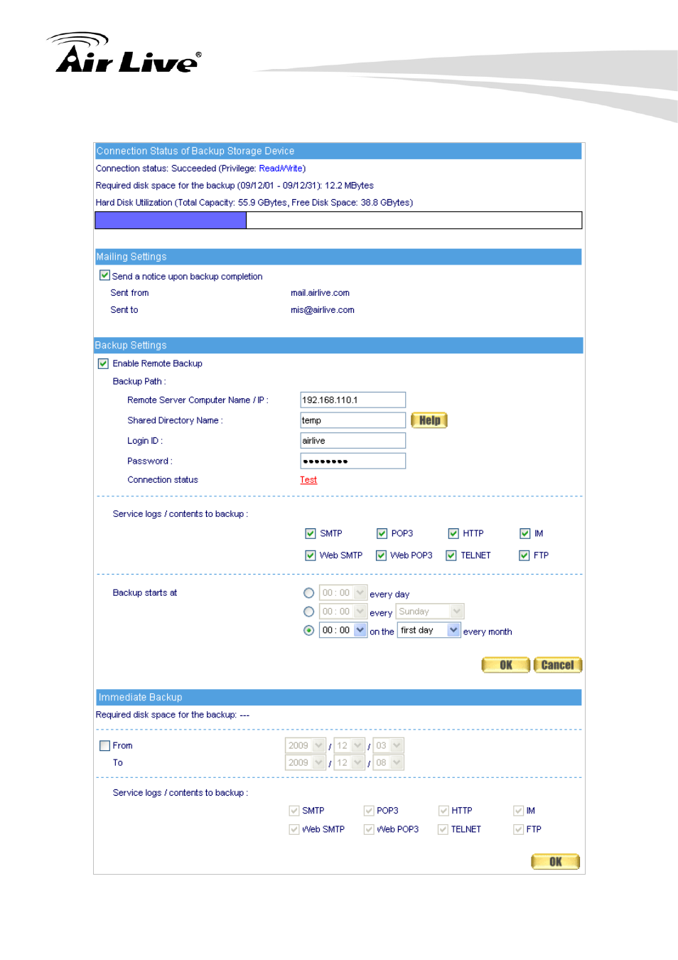 AirLive IAR-5000 v2 User Manual | Page 184 / 202