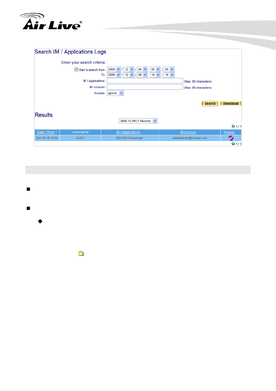5 even log | AirLive IAR-5000 v2 User Manual | Page 197 / 202