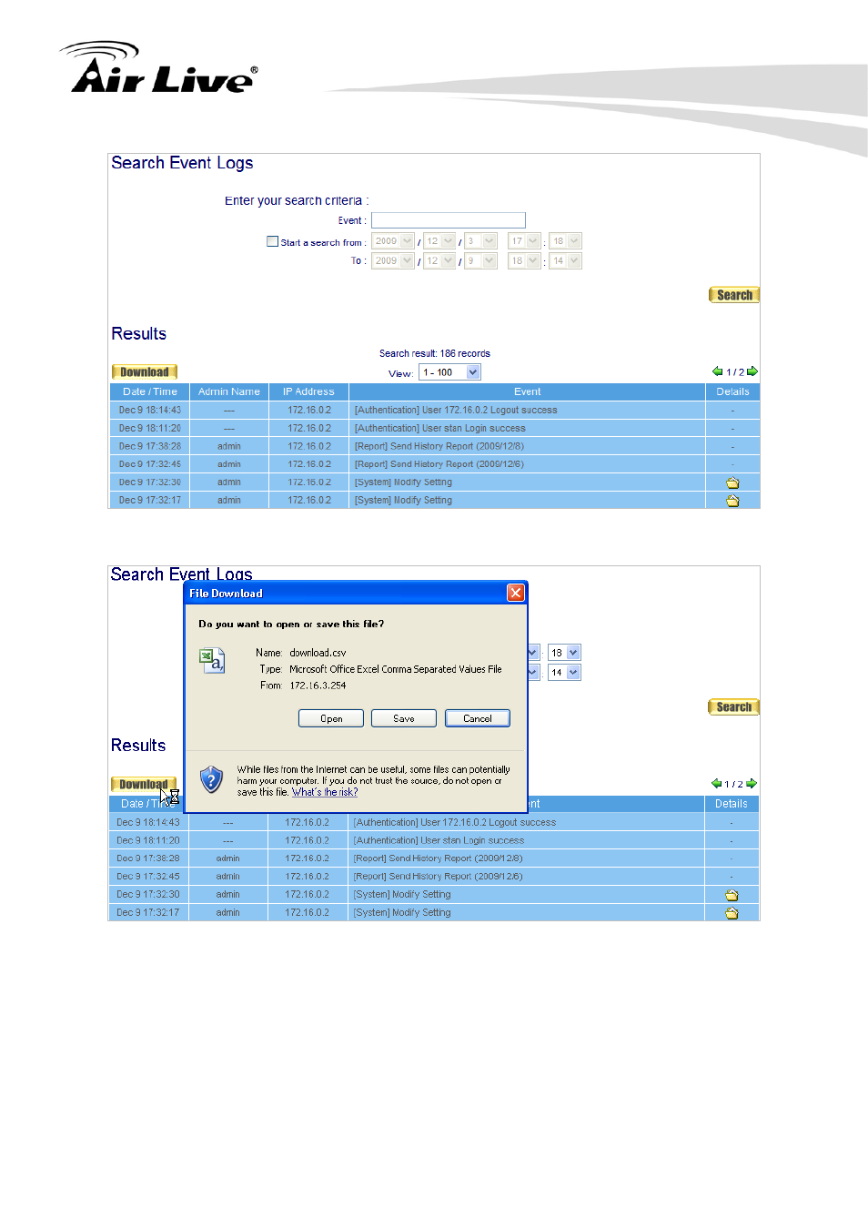 AirLive IAR-5000 v2 User Manual | Page 198 / 202
