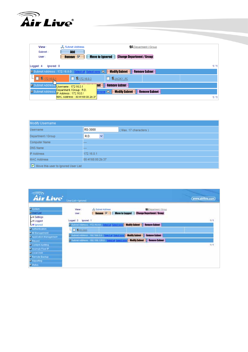 AirLive IAR-5000 v2 User Manual | Page 43 / 202