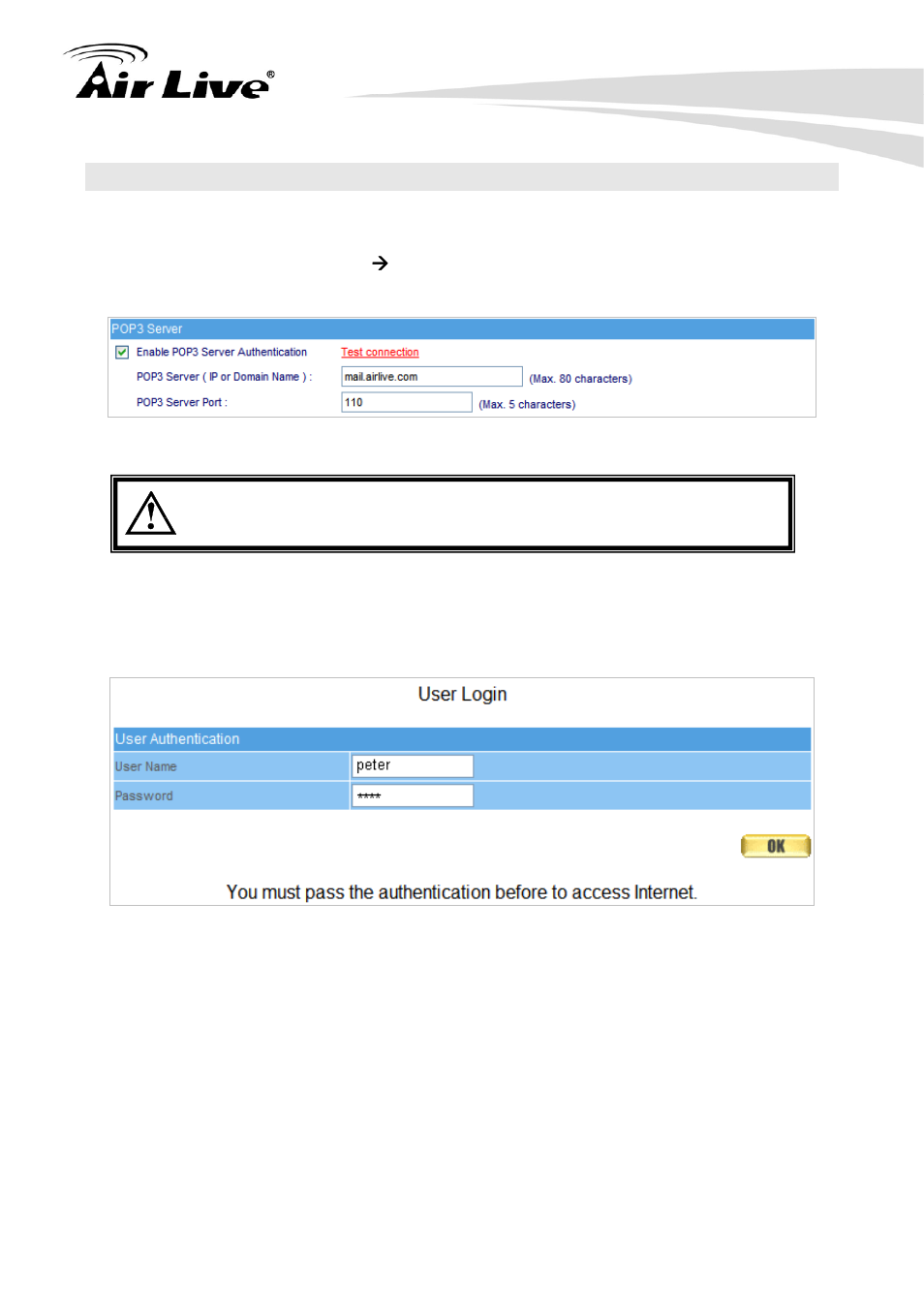 4 pop3 | AirLive IAR-5000 v2 User Manual | Page 65 / 202