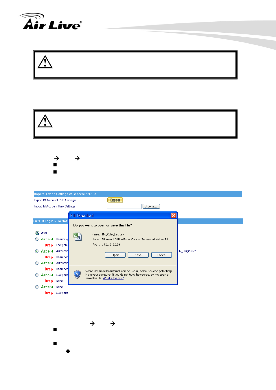 AirLive IAR-5000 v2 User Manual | Page 88 / 202