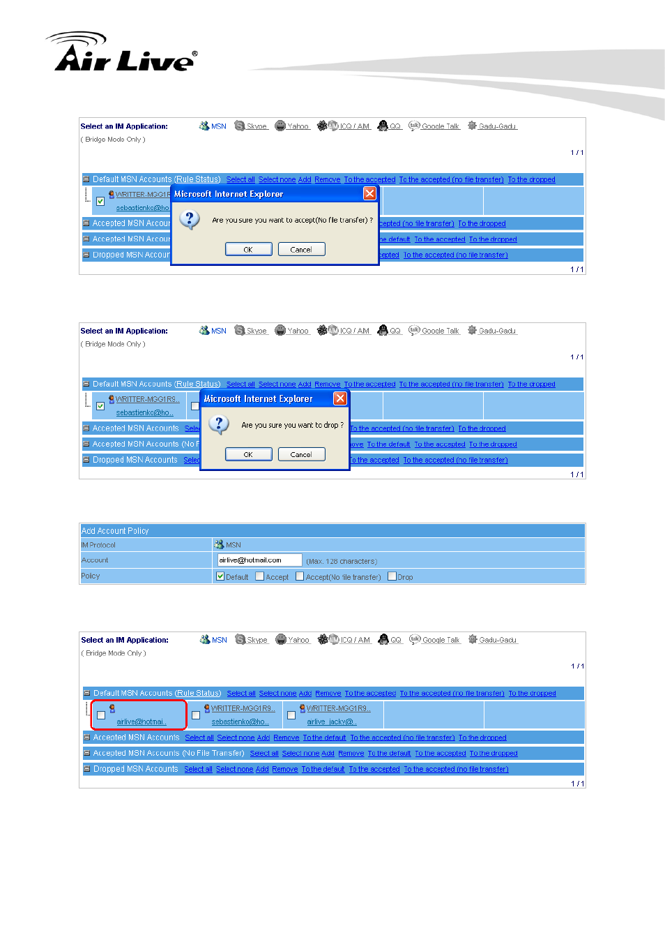 AirLive IAR-5000 v2 User Manual | Page 92 / 202