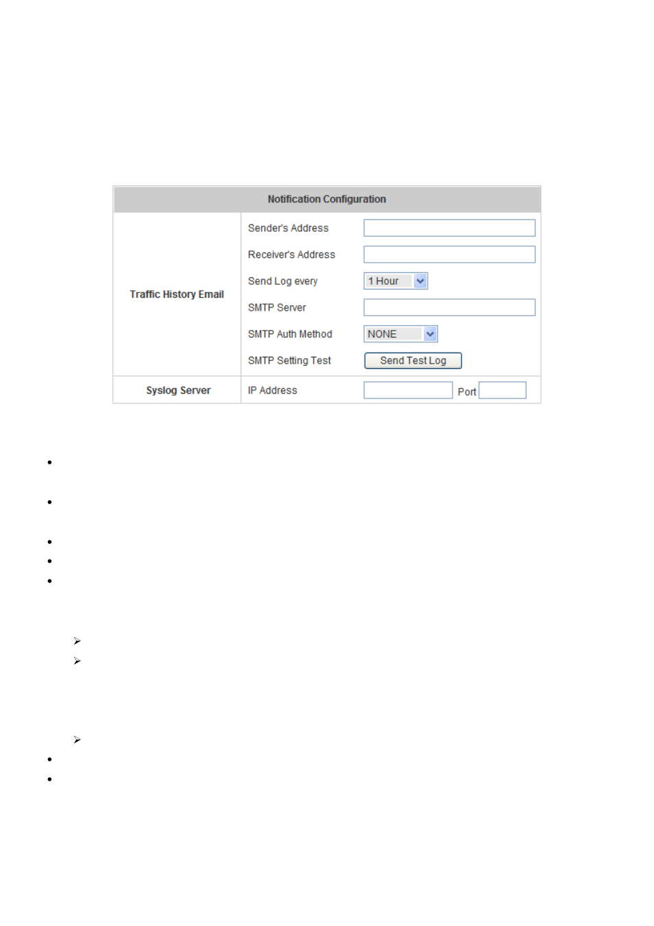 5 notification configuration, Notification configuration | AirLive IAS-2000 v2 User Manual | Page 142 / 163