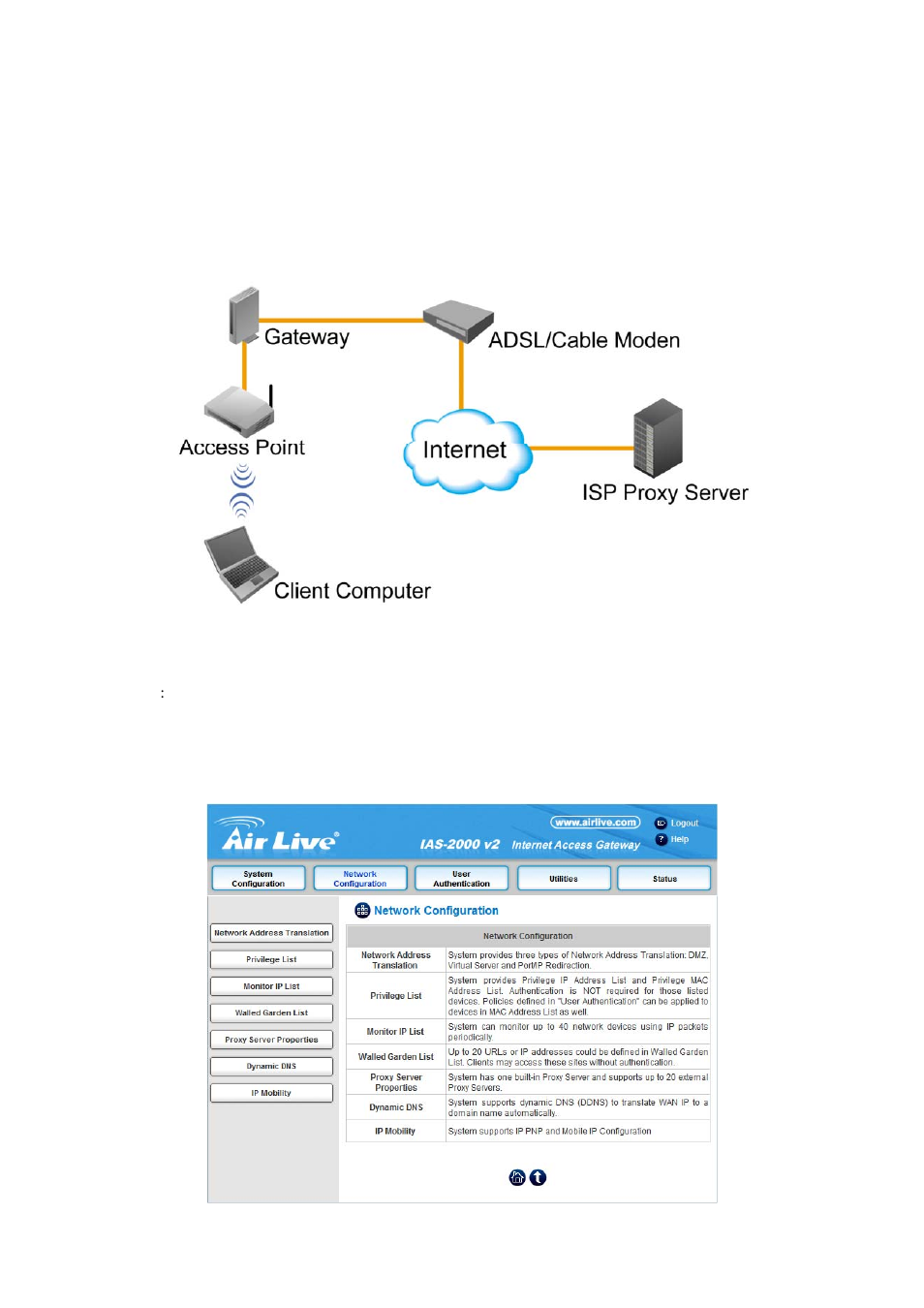 Appendix d. proxy setting for hotspot, Appendix d, Proxy setting for hotspot | AirLive IAS-2000 v2 User Manual | Page 155 / 163