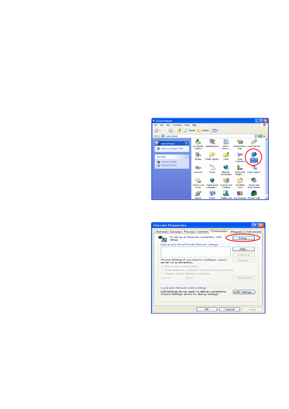 Chapter 4. network configuration on pc, Internet connection setup for windows xp, Chapter 4 | Network configuration on pc | AirLive IAS-2000 v2 User Manual | Page 16 / 163