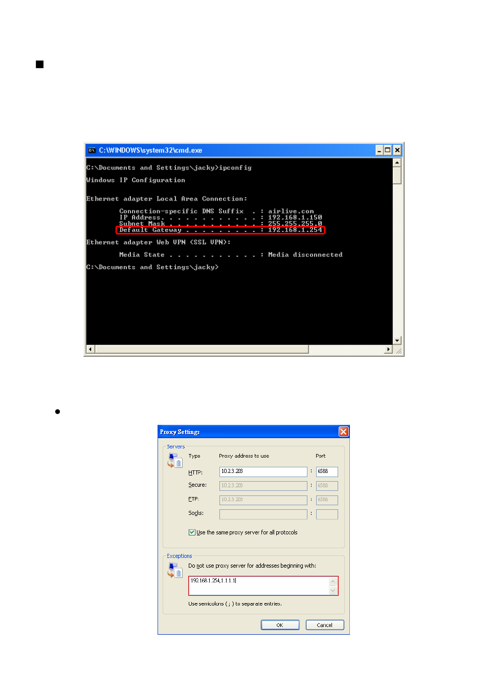 Client setting | AirLive IAS-2000 v2 User Manual | Page 162 / 163