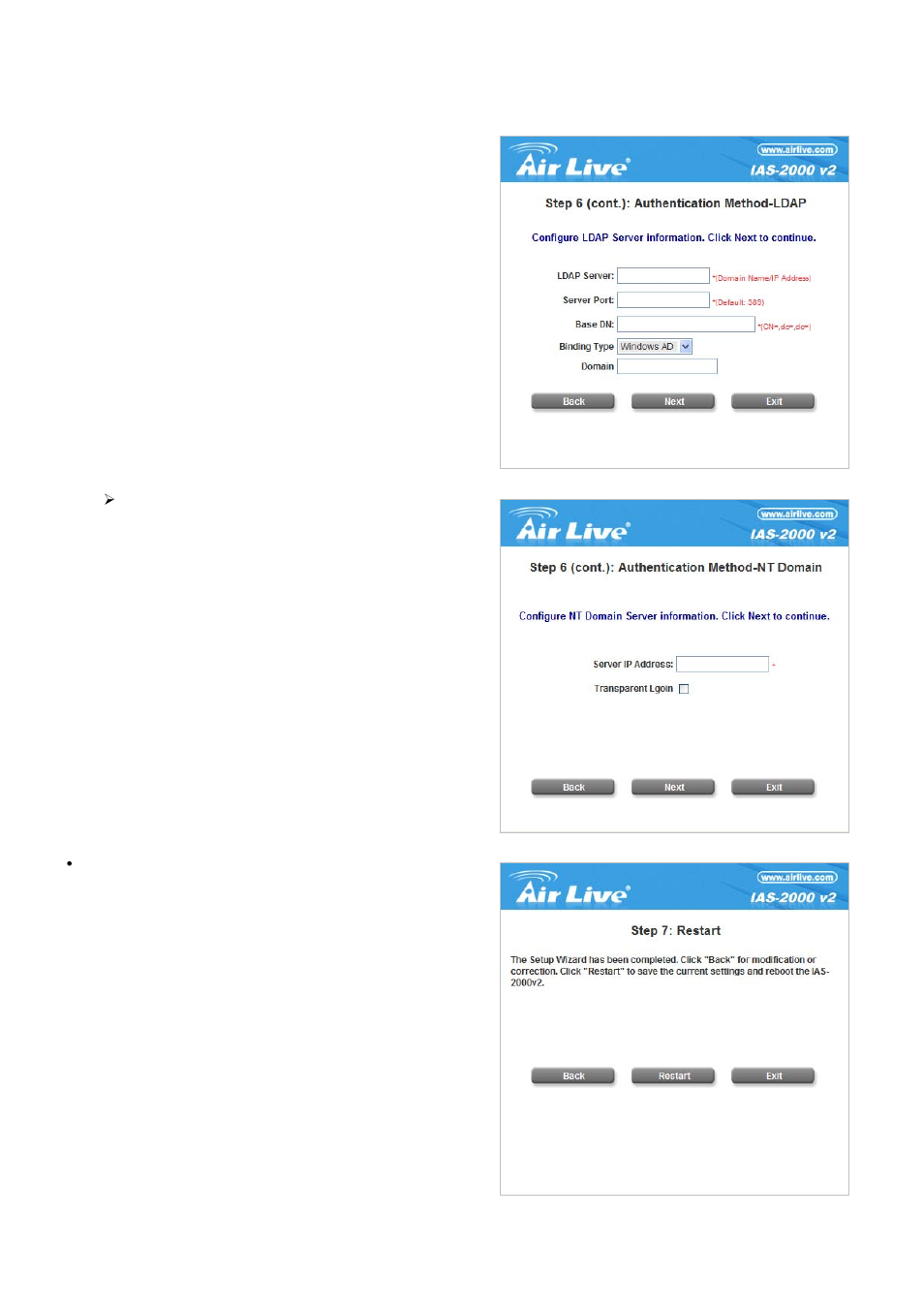 AirLive IAS-2000 v2 User Manual | Page 33 / 163