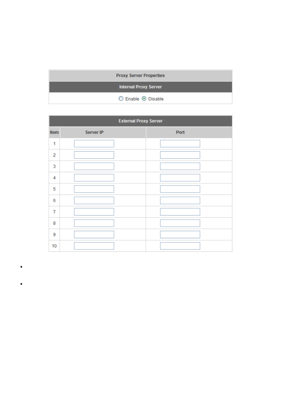 5 proxy server properties, Proxy server properties | AirLive IAS-2000 v2 User Manual | Page 66 / 163