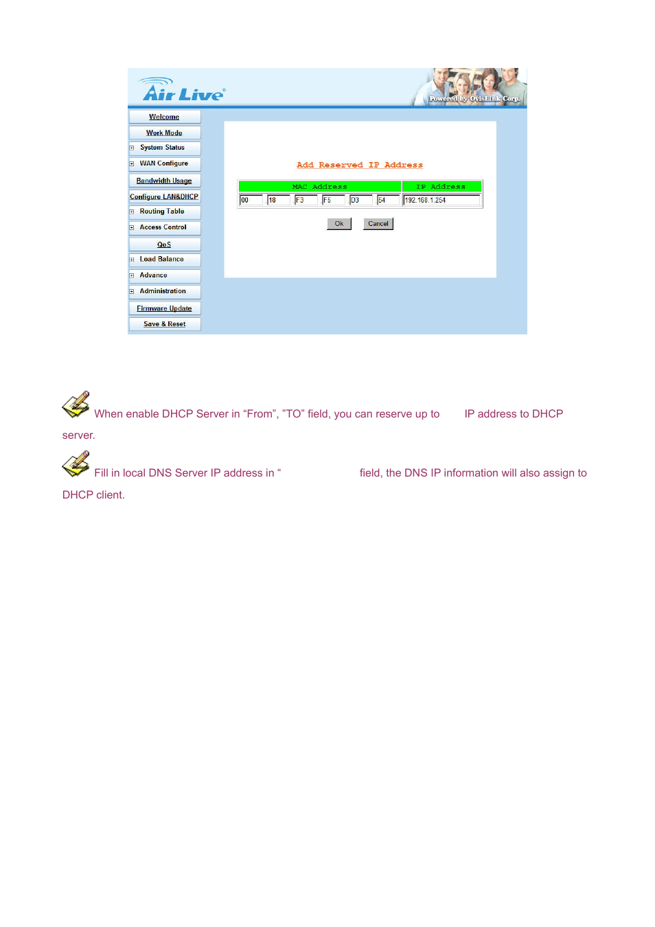 AirLive IGR-1500 User Manual | Page 26 / 78
