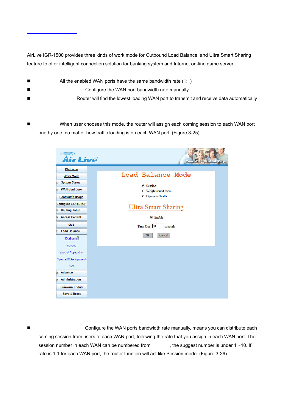 10 load balance, 1 outbound load balance | AirLive IGR-1500 User Manual | Page 38 / 78
