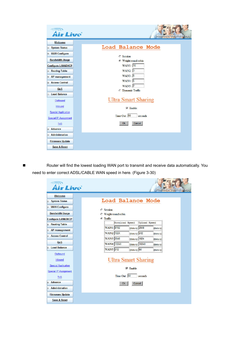AirLive IGR-2500 User Manual | Page 38 / 81