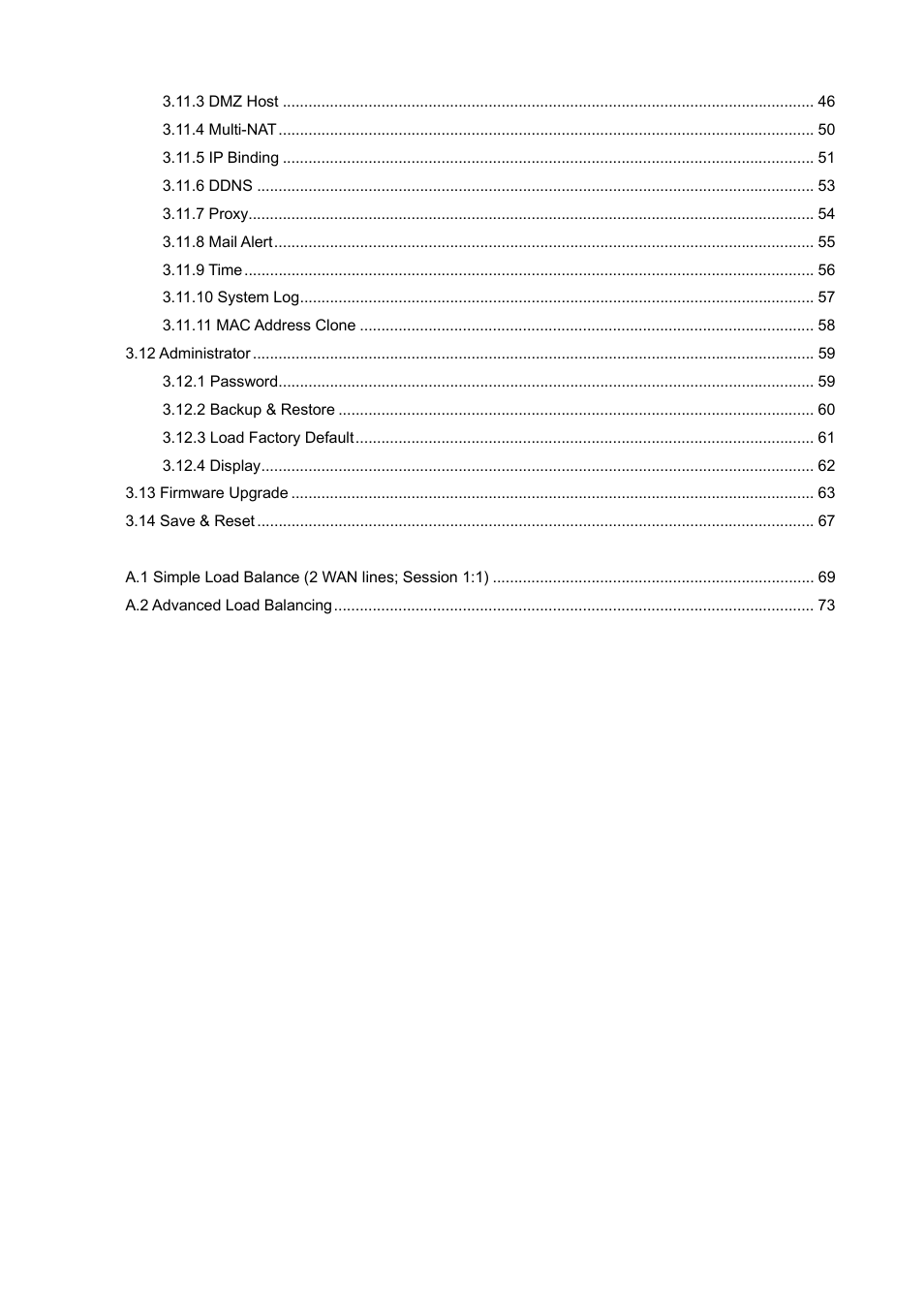 AirLive IGR-2500 User Manual | Page 6 / 81