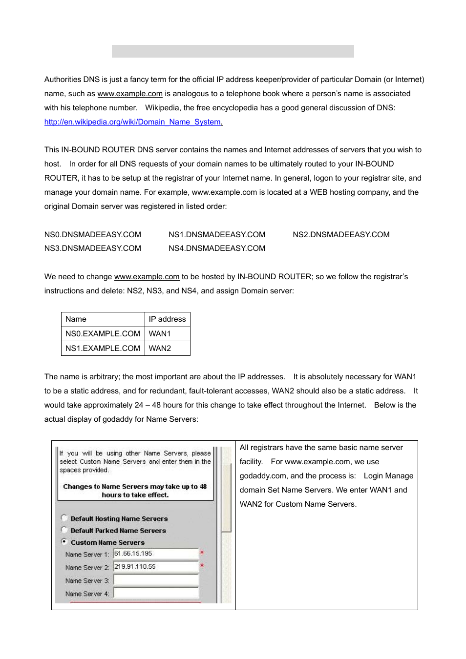 Appendix a in-bound load balance function | AirLive IGR-2500 User Manual | Page 71 / 81