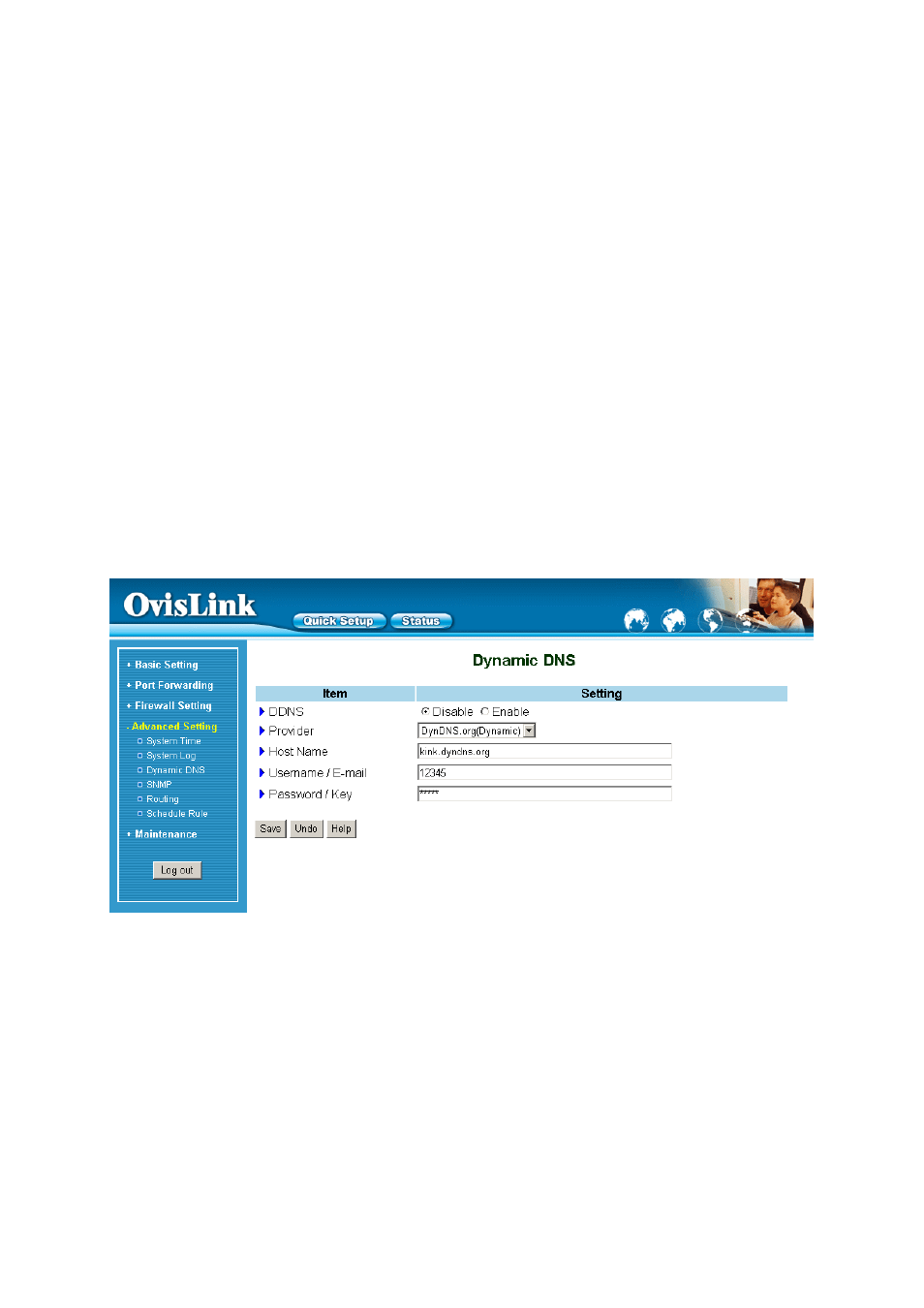 3 dynamic dns | AirLive IP-1000R User Manual | Page 45 / 63