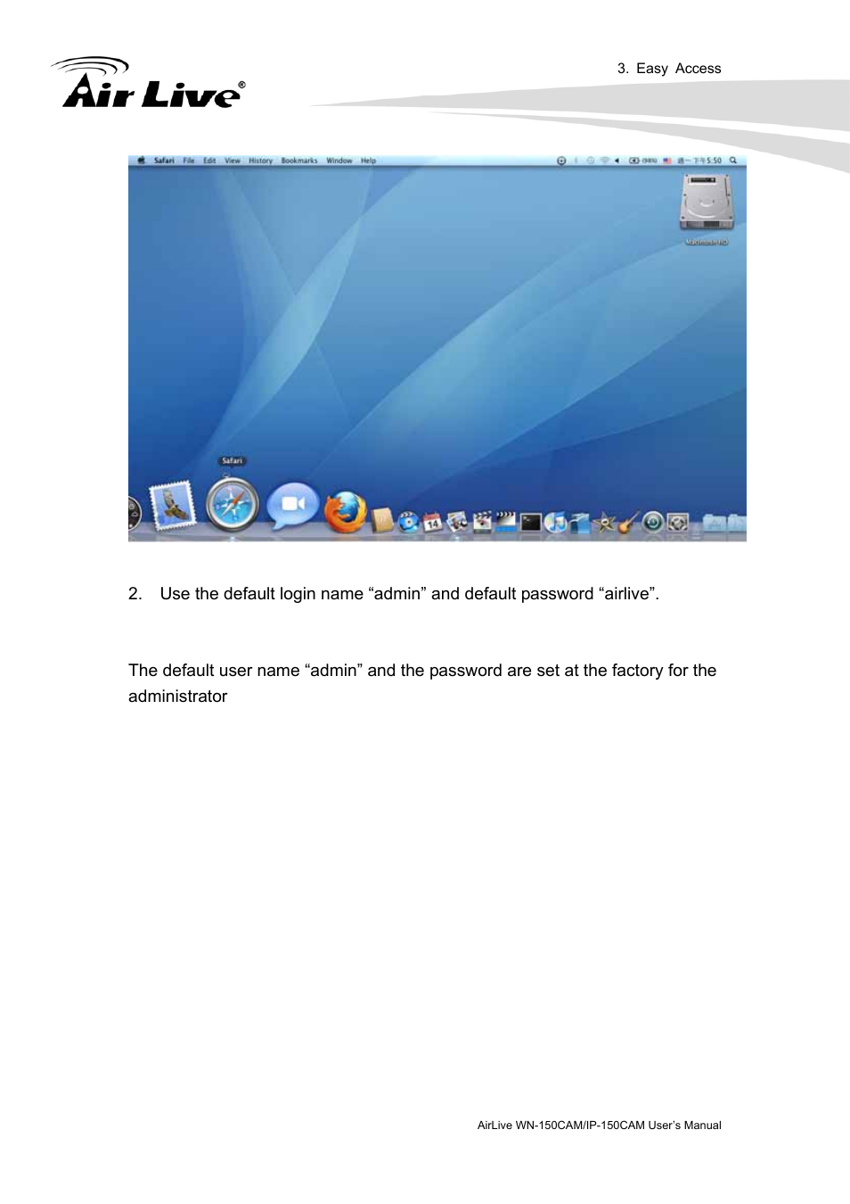 AirLive IP-150CAM User Manual | Page 21 / 76