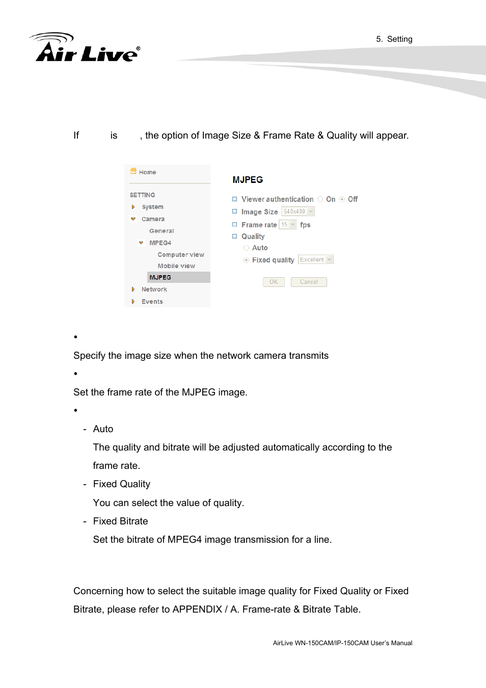 AirLive IP-150CAM User Manual | Page 43 / 76