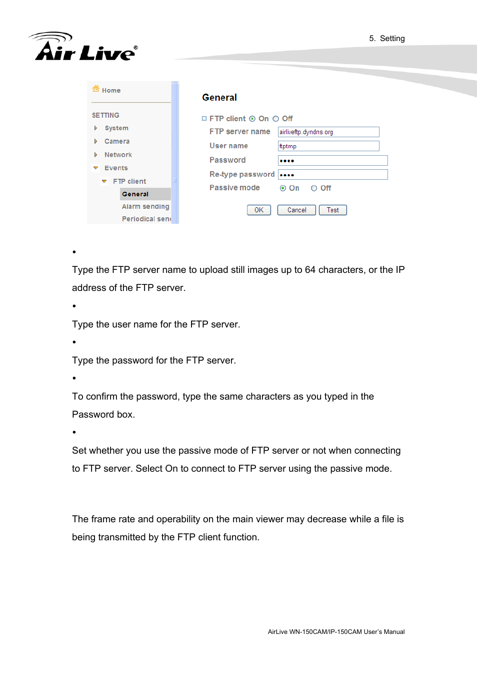 AirLive IP-150CAM User Manual | Page 55 / 76