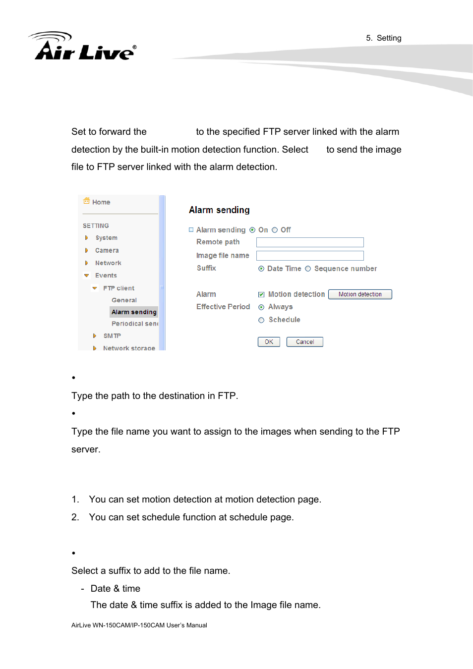 AirLive IP-150CAM User Manual | Page 56 / 76
