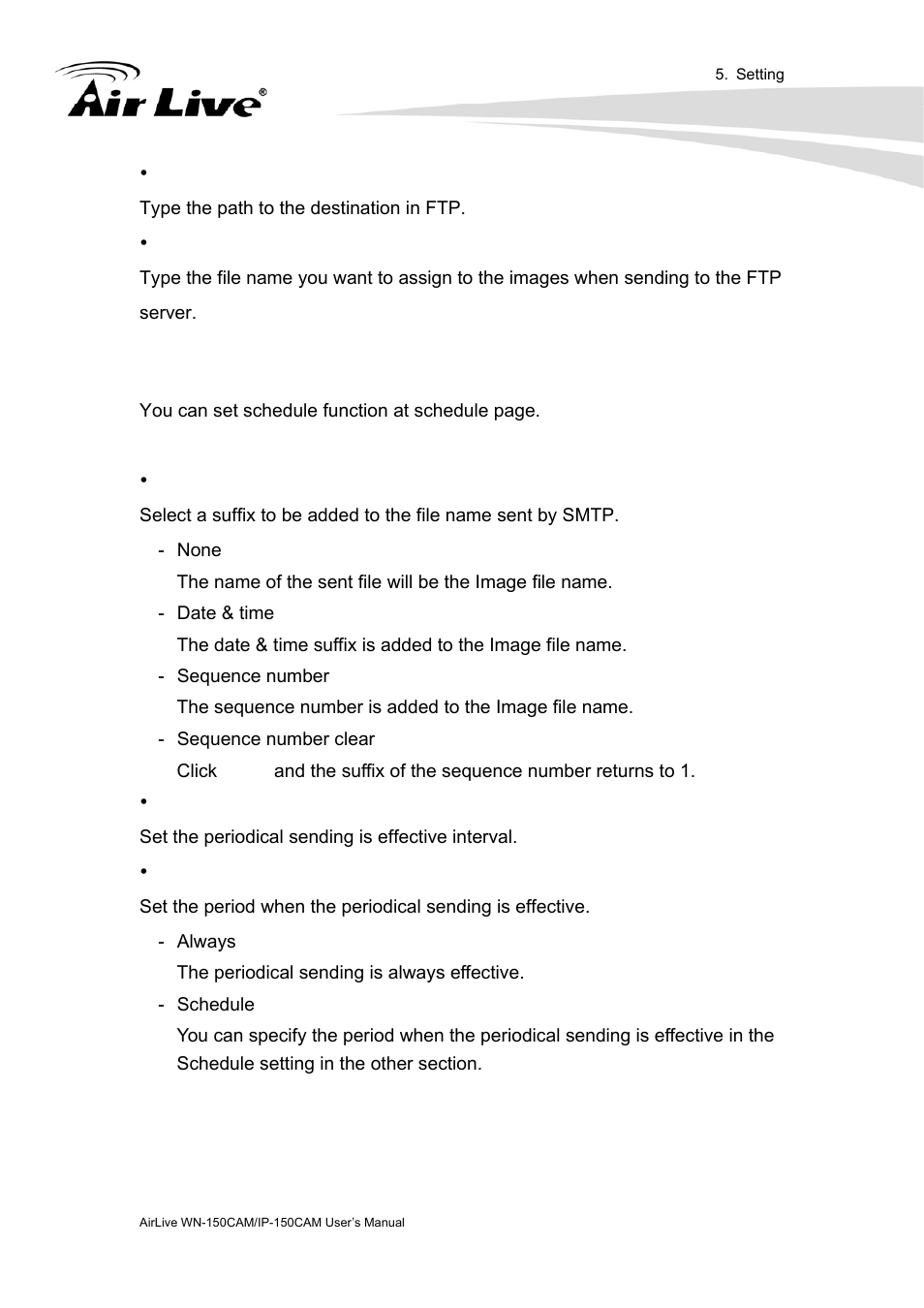 AirLive IP-150CAM User Manual | Page 58 / 76