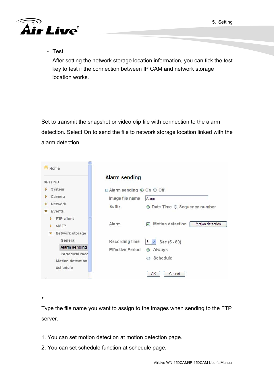 AirLive IP-150CAM User Manual | Page 65 / 76