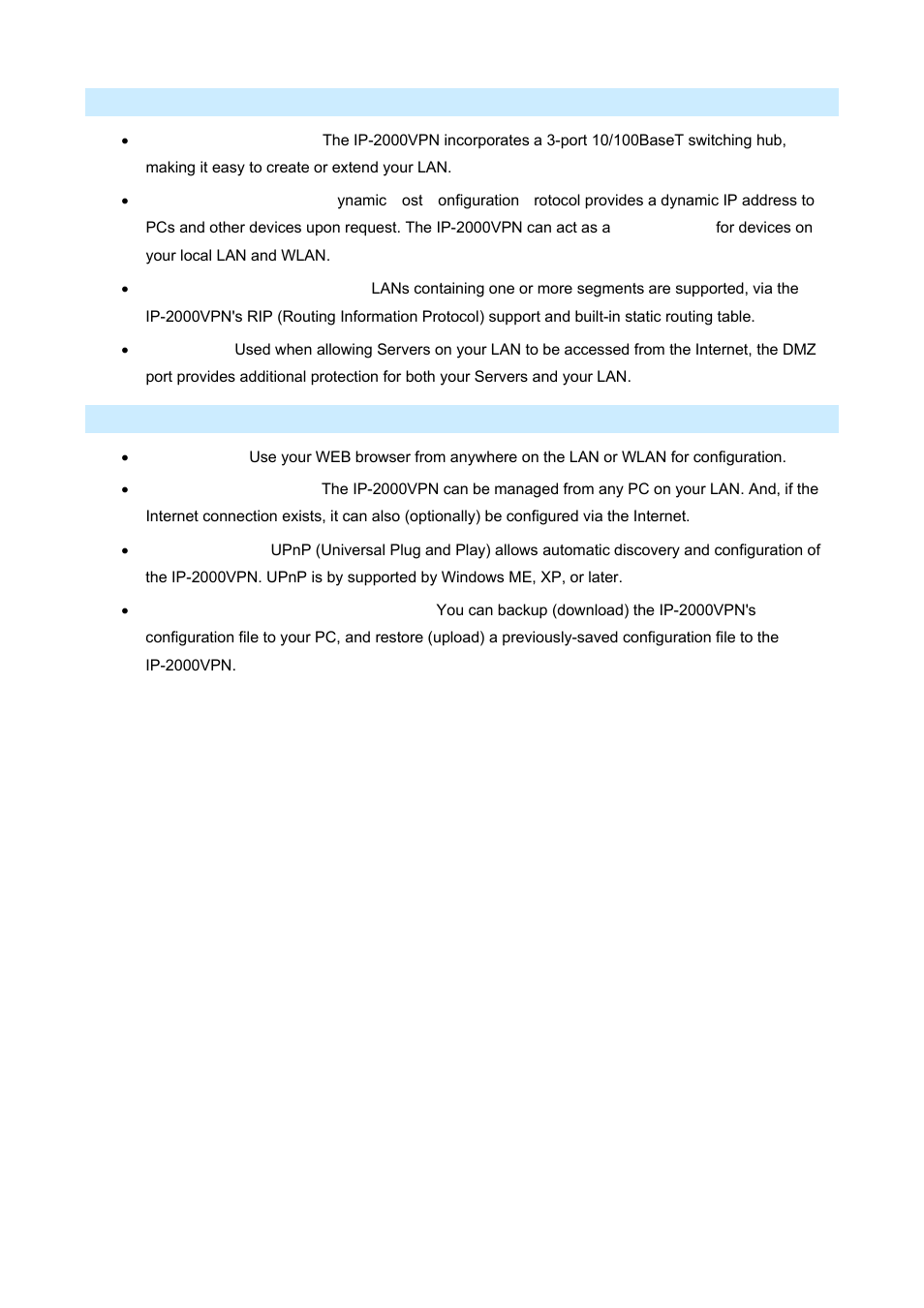 AirLive IP-2000VPN User Manual | Page 10 / 177