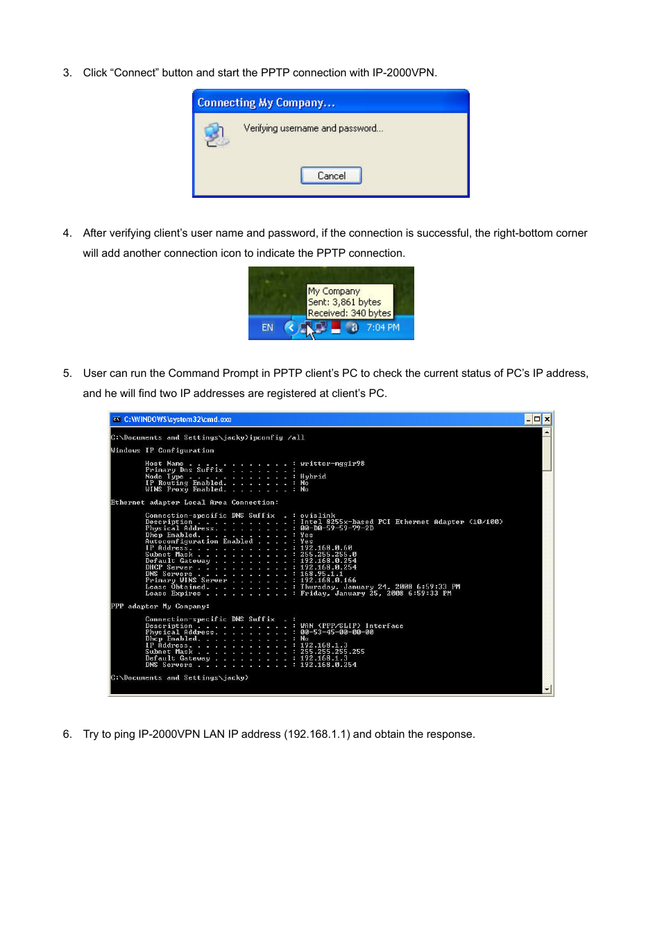 AirLive IP-2000VPN User Manual | Page 114 / 177